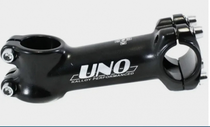 Вынос руля UNO, Alu, MTB/City Bike, 25.4mm (105/7), Black